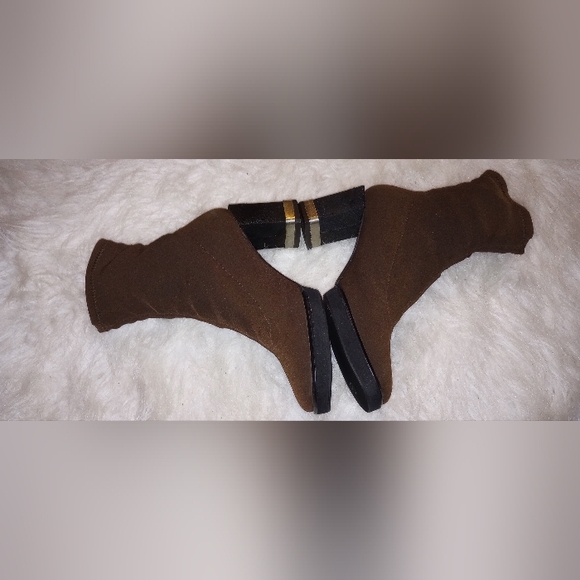 FENDI Knit Sock Boots. Dark Brown. Authentic. SIZE 5 - Picture 2 of 15